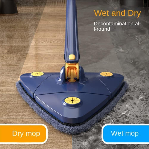 360° Rotating Floor Mop – Flexible, Fast & Streak-Free Cleaning