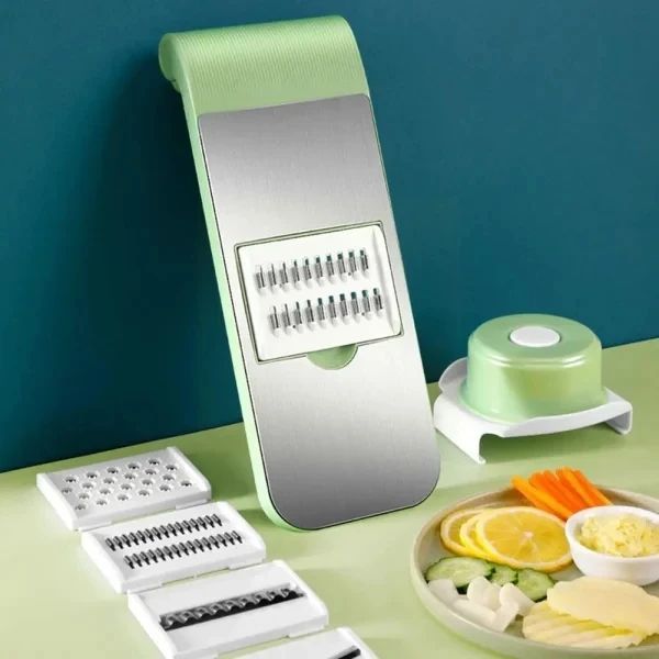 5 in 1 Vegetable Cutter Stainless Steel