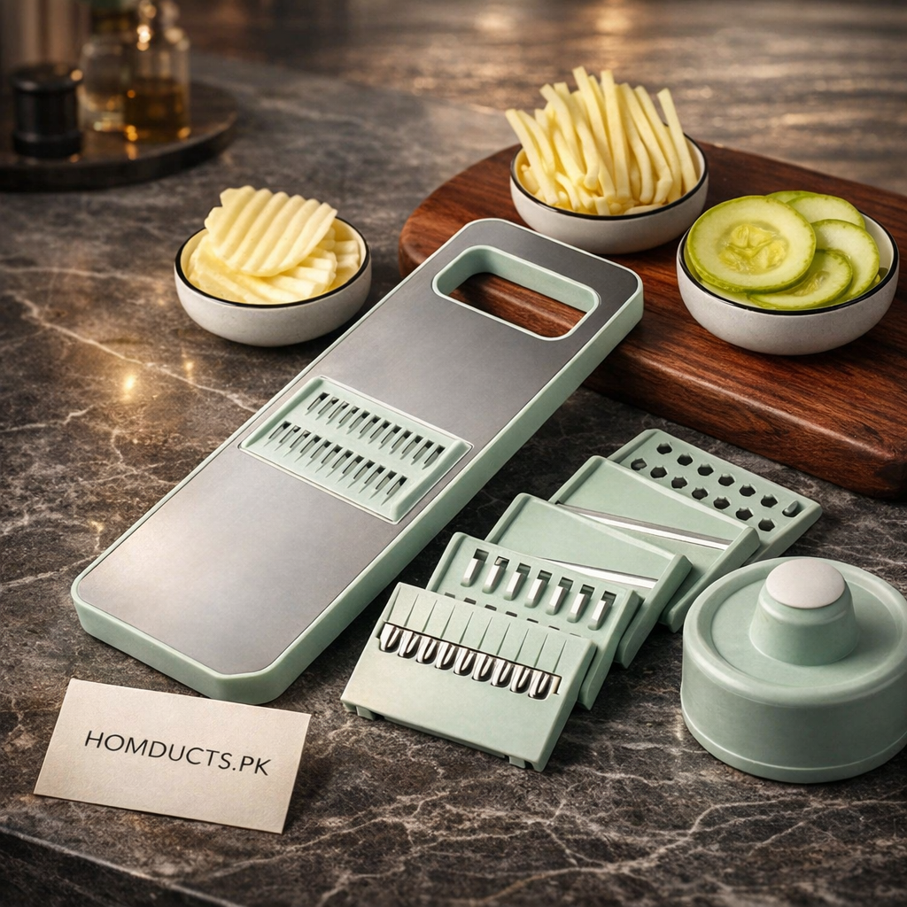 5 in 1 Vegetable Cutter Stainless Steel