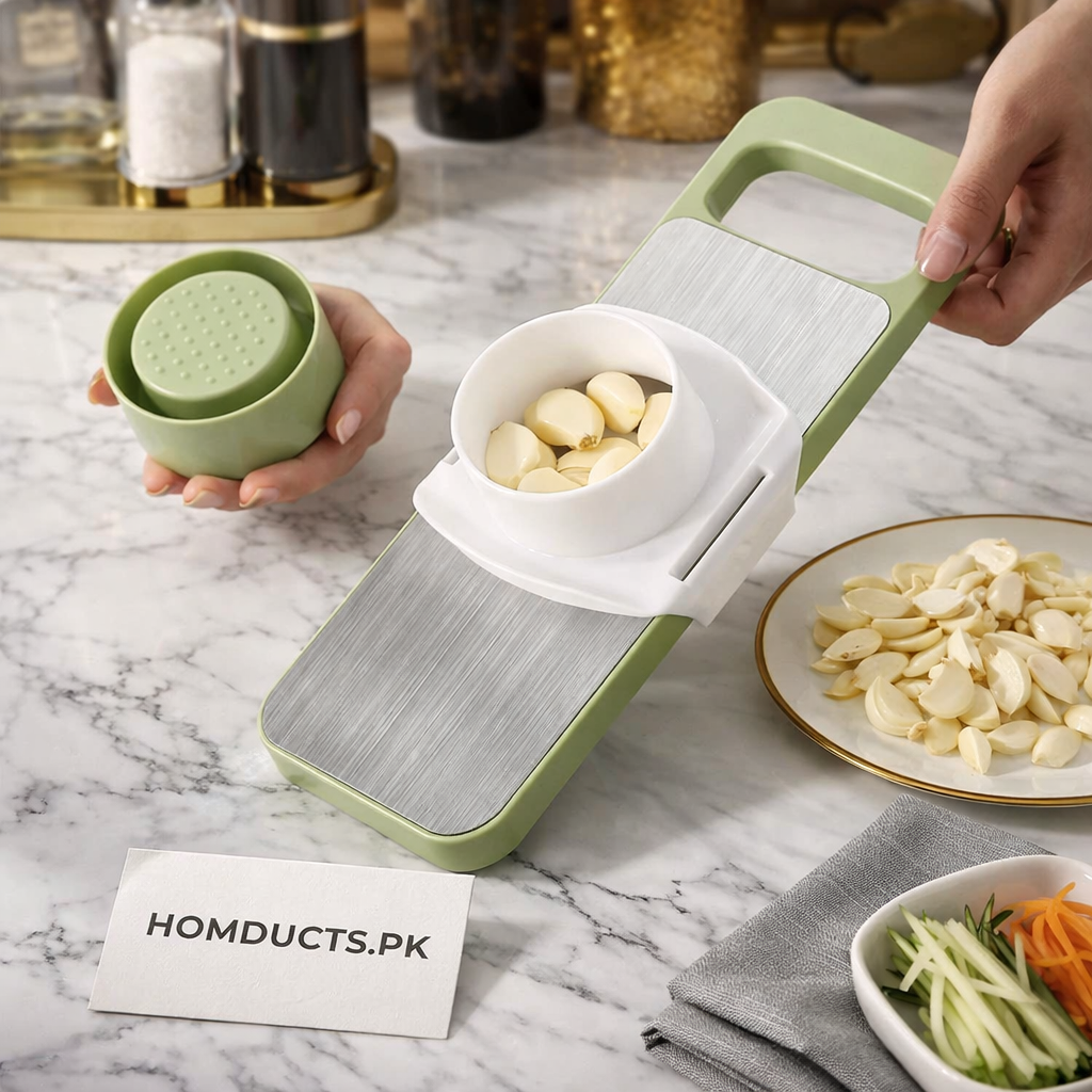 5 in 1 Vegetable Cutter Stainless Steel