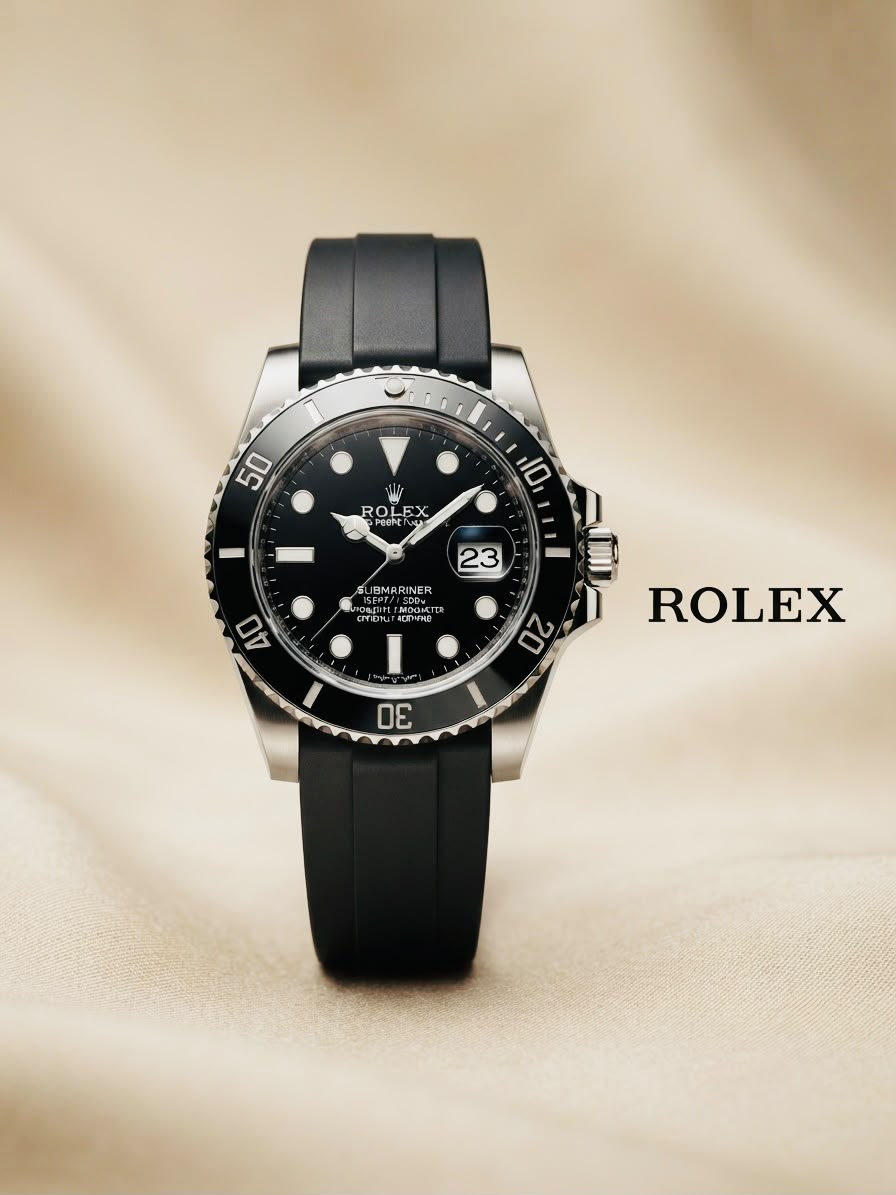 Green GMT-Style Luxury Automatic Watch – Premium Stainless Steel