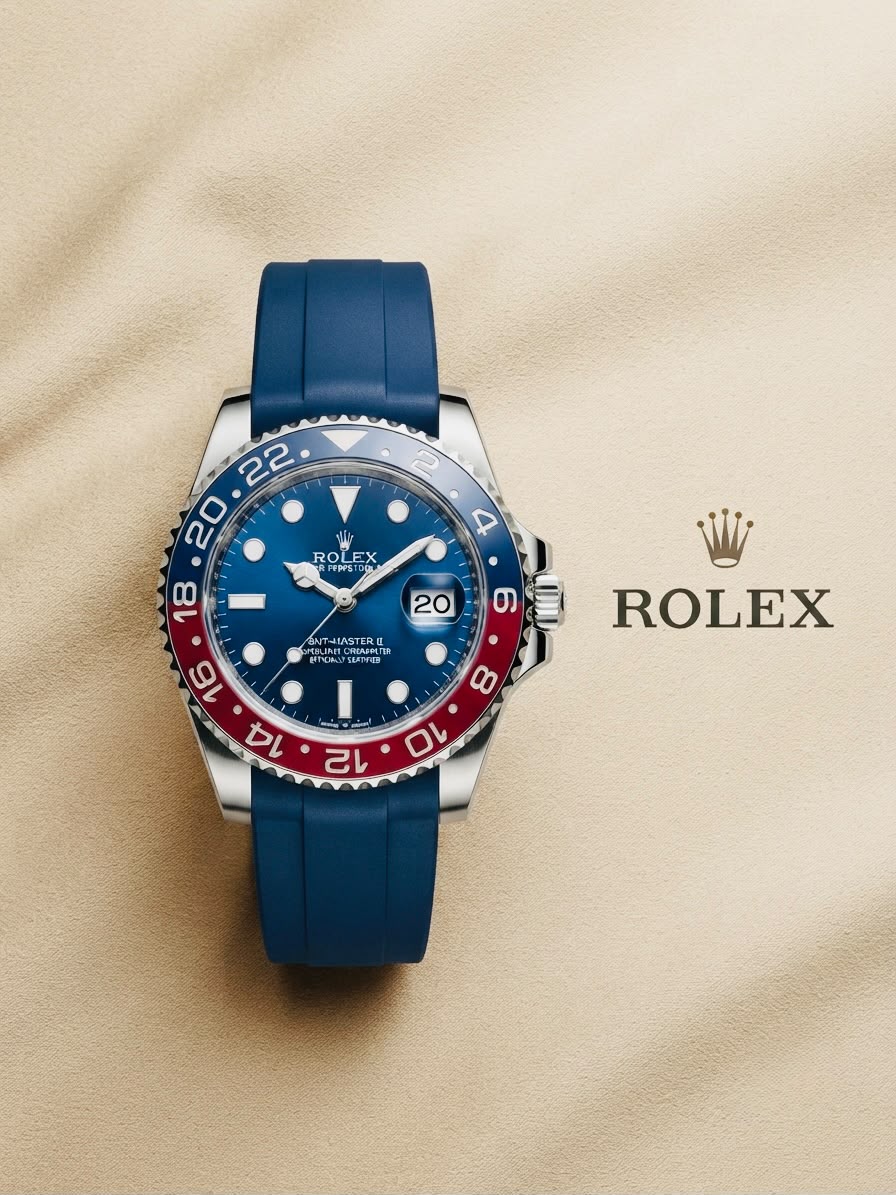 Green GMT-Style Luxury Automatic Watch – Premium Stainless Steel