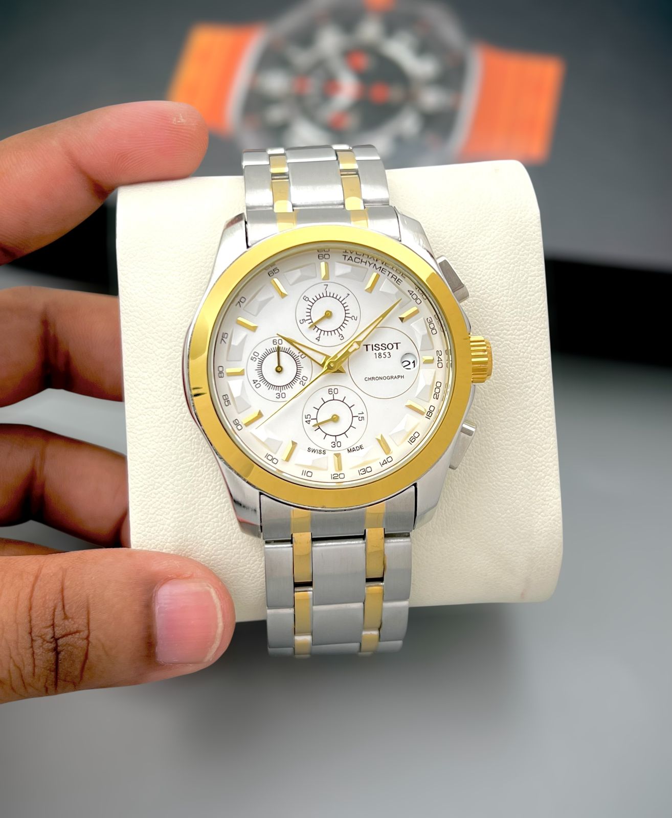Tissot 1853 Premium Chronograph Stainless Steel Watch