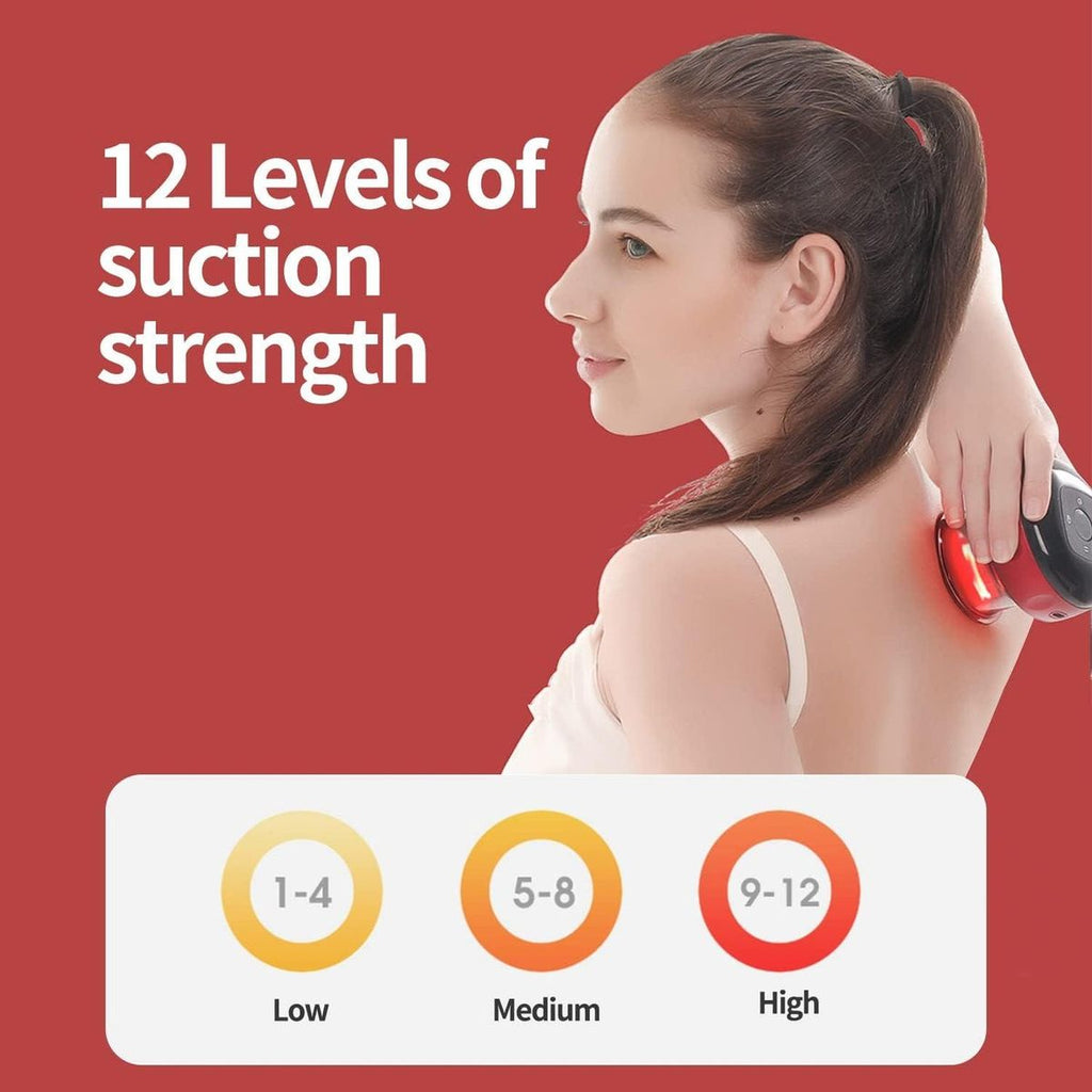 Smart Electric Vacuum Suction Scraping Therapy Massager