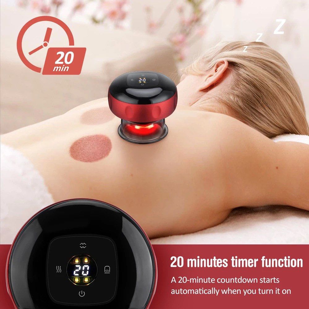 Smart Electric Vacuum Suction Scraping Therapy Massager